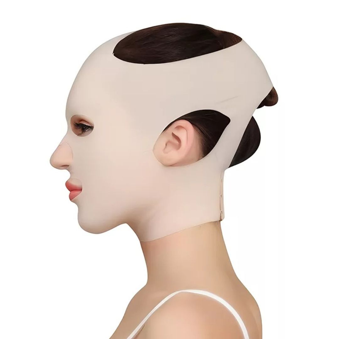 V-Line Face Lift Mask | Reusable Compression Chin Strap for Firming Mature Skin