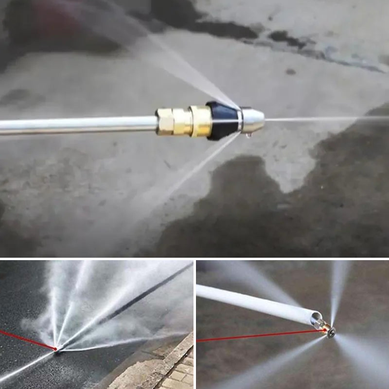 Sewer Jetter Nozzle for Pressure Washer | Drain Cleaning Attachment