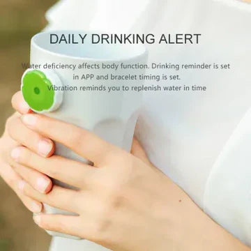 Waterproof Smart Fitness Bracelet | HR & BP Monitor For Women