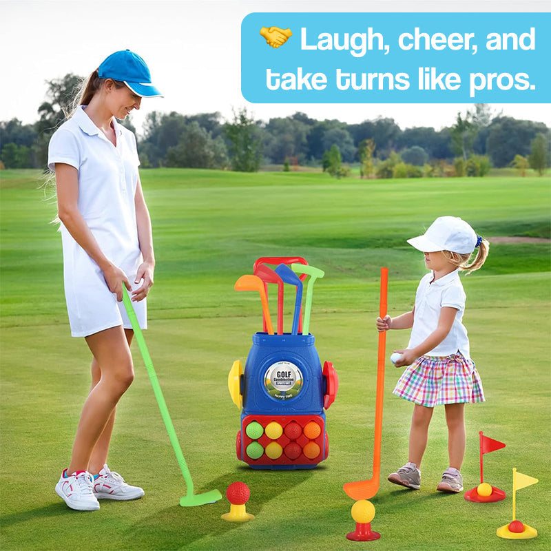 Complete Junior Golf Set for Indoor and Outdoor Practice and Play