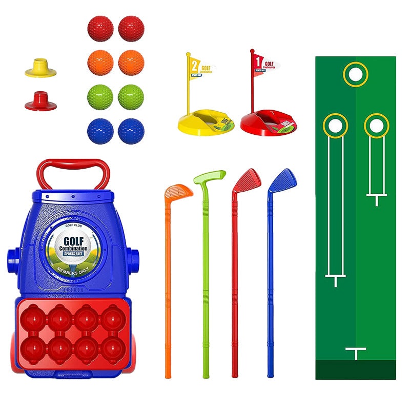 Complete Junior Golf Set for Indoor and Outdoor Practice and Play