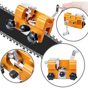 Precision Chainsaw Sharpening Jig Set | Adjustable Filing Guide Tool