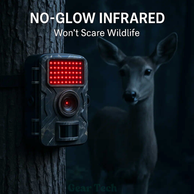 Outdoor Night Vision Trail Camera | Waterproof Wildlife Game Cam