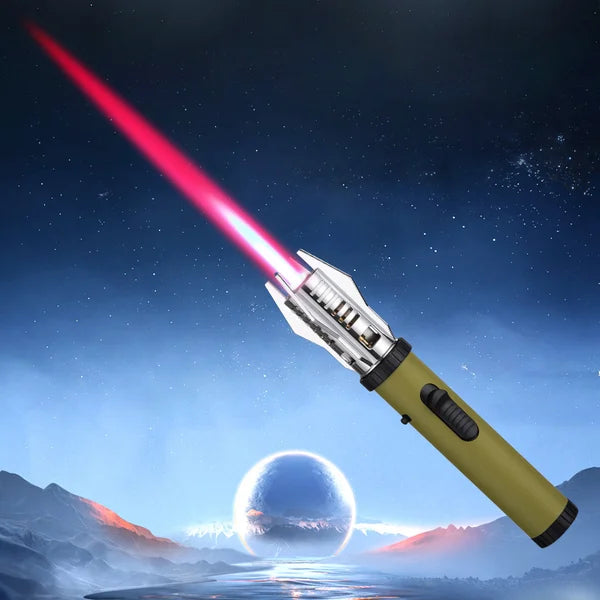 Tactical Windproof Jet Flame Lighter | Heavy Duty Torch for Security & EDC