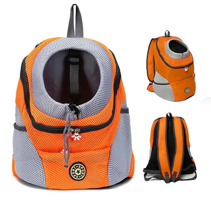 Fur Sport Ventilated Dog Carrier Backpack | Secure Hiking & Travel Pet Bag