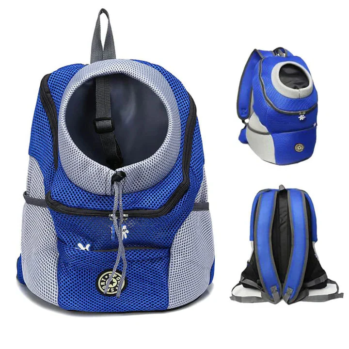 Fur Sport Ventilated Dog Carrier Backpack | Secure Hiking & Travel Pet Bag