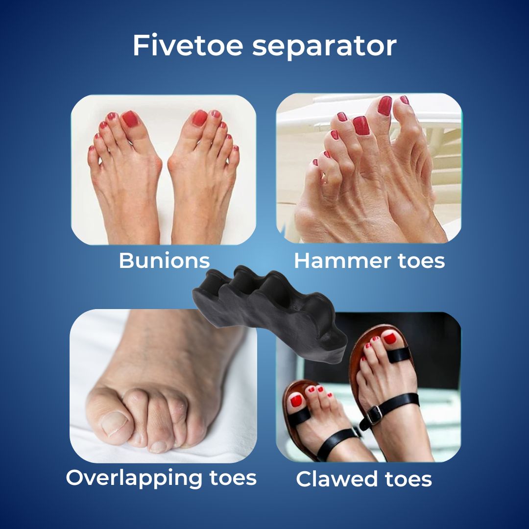 Orthopedic Toe Spacers | Bunion Corrector & Overlapping Toe Alignment