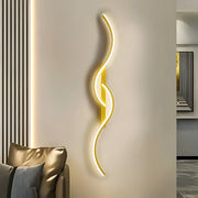 Modern Curved LED Wall Light | Indoor Decorative Sconce Fixture