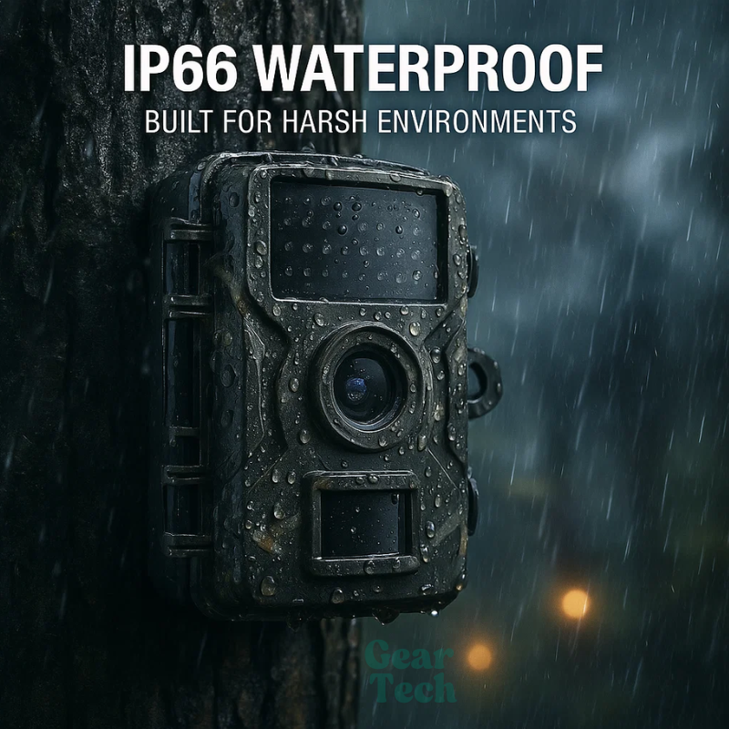 Outdoor Night Vision Trail Camera | Waterproof Wildlife Game Cam