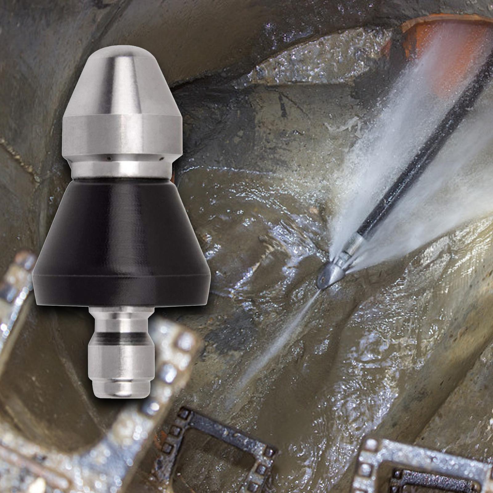 Sewer Jetter Nozzle for Pressure Washer | Drain Cleaning Attachment