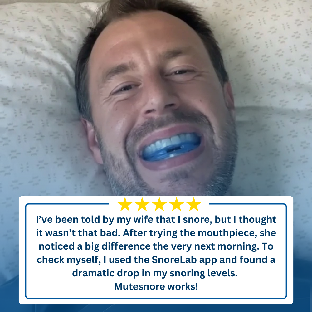 Adjustable Anti-Snoring Mouthpiece for Quiet, Restful Sleep