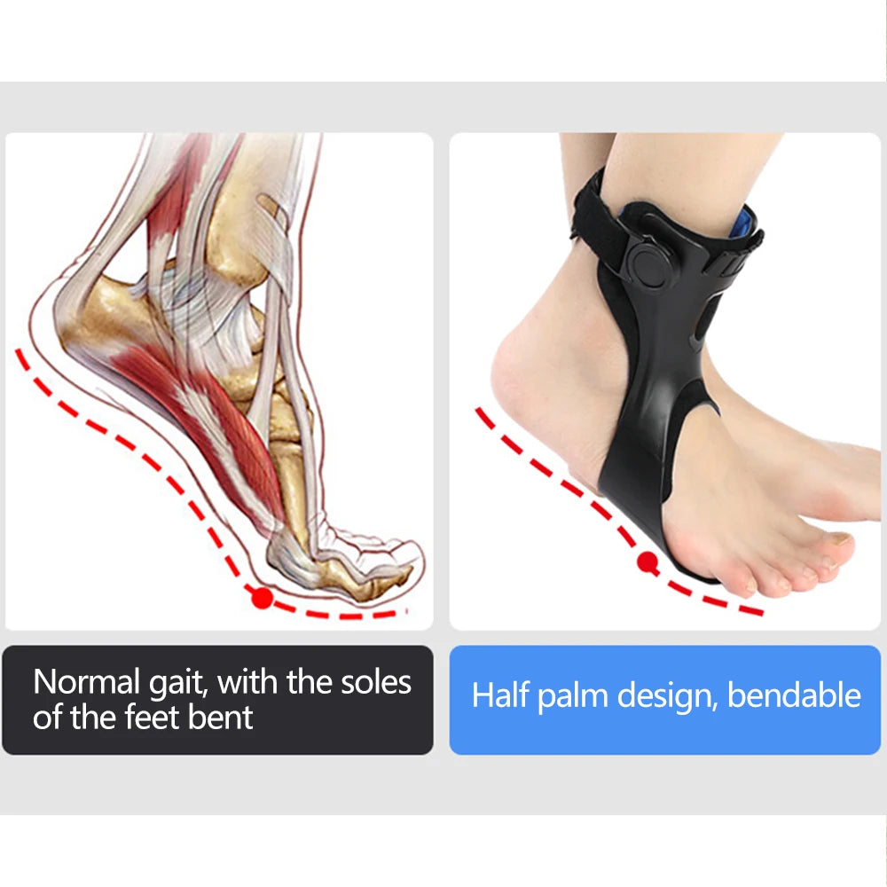 AFO Drop Foot Brace | Ankle Foot Orthosis Splint for Stroke Recovery
