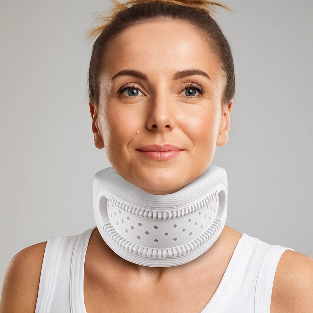 Soft Foam Neck Support Brace | Breathable Cervical Collar for Pain Relief & Sleep