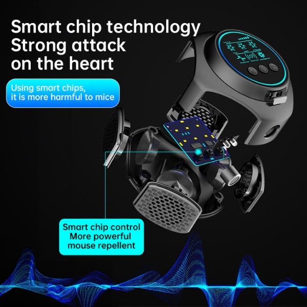 4-Speaker Ultrasonic Rat Repellent Plug-In, 3200 sq. ft. Coverage, Electronic Rodent Deterrent