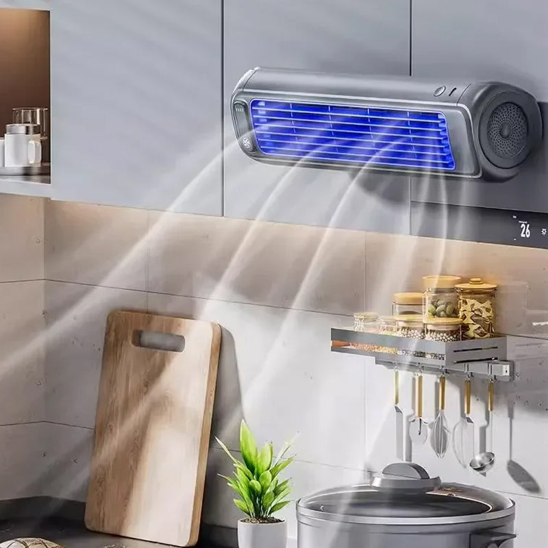 Cordless Portable Air Cooler – Rechargeable Bladeless Personal AC for Desk, Home & Travel