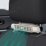 USB Backseat Car Cooling Fan with Headrest Mount and 3 Speeds (1+1 FREE)
