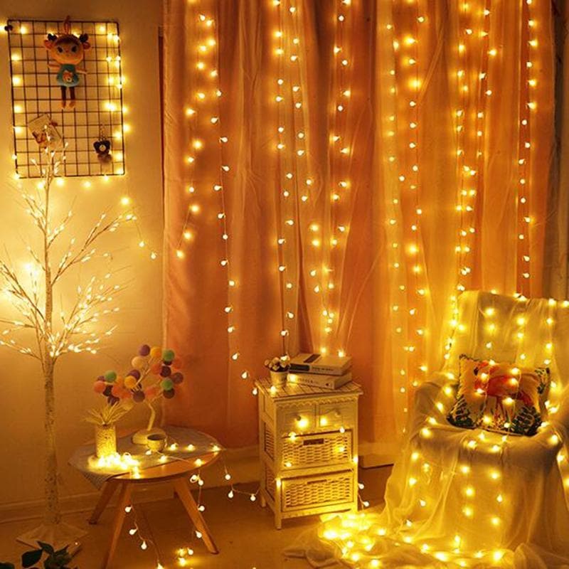 Fairy LED String Lights | Star Snowflake Flower Ball Twinkle Decor
