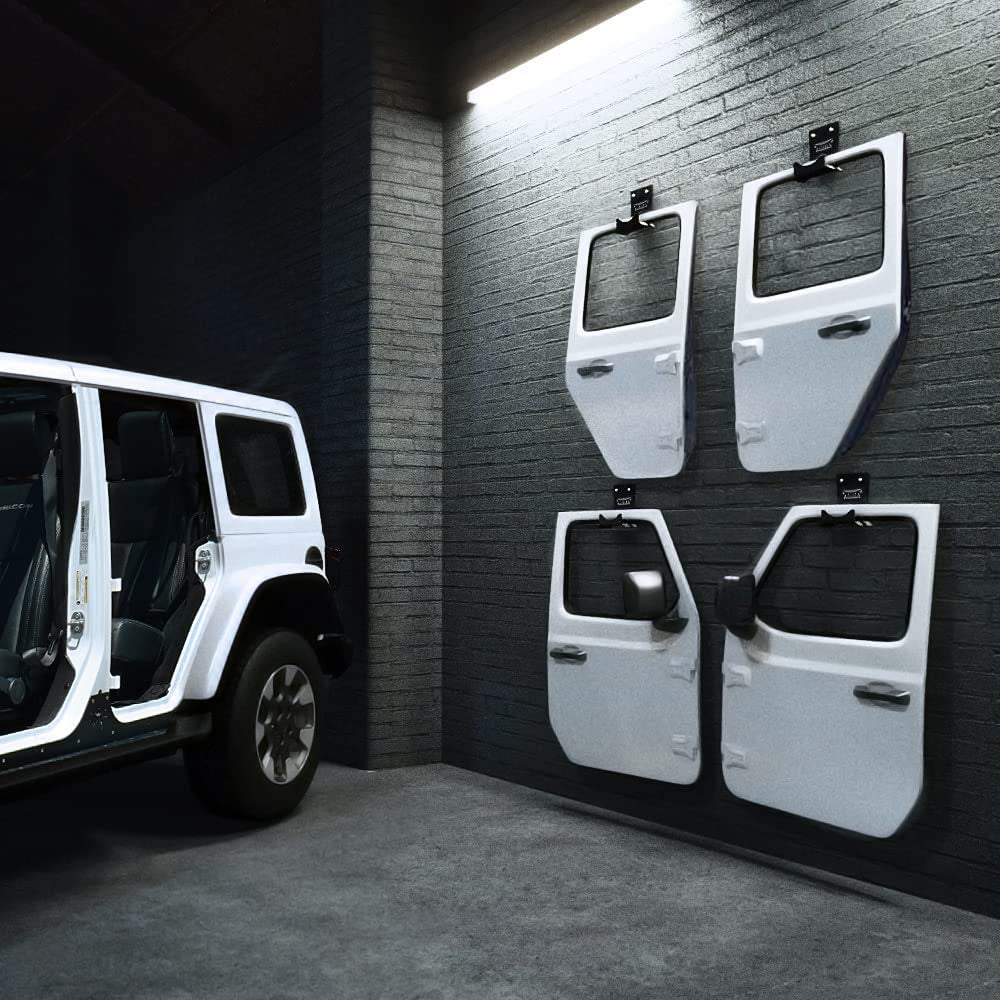 Wall-Mounted Door Hangers, Removable Storage Rack for Off-Road Vehicle Doors