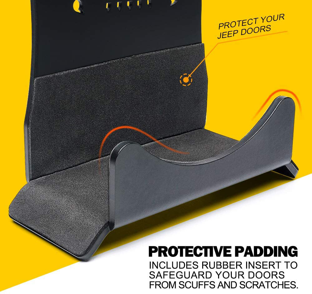 Wall-Mounted Door Hangers, Removable Storage Rack for Off-Road Vehicle Doors