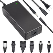 Universal Fast Charger 54.6V 2A for 48V Electric Scooters with 7 Piece Plug Set