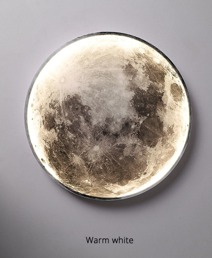 Luna | Realistic 3D Printed Lunar Night Light