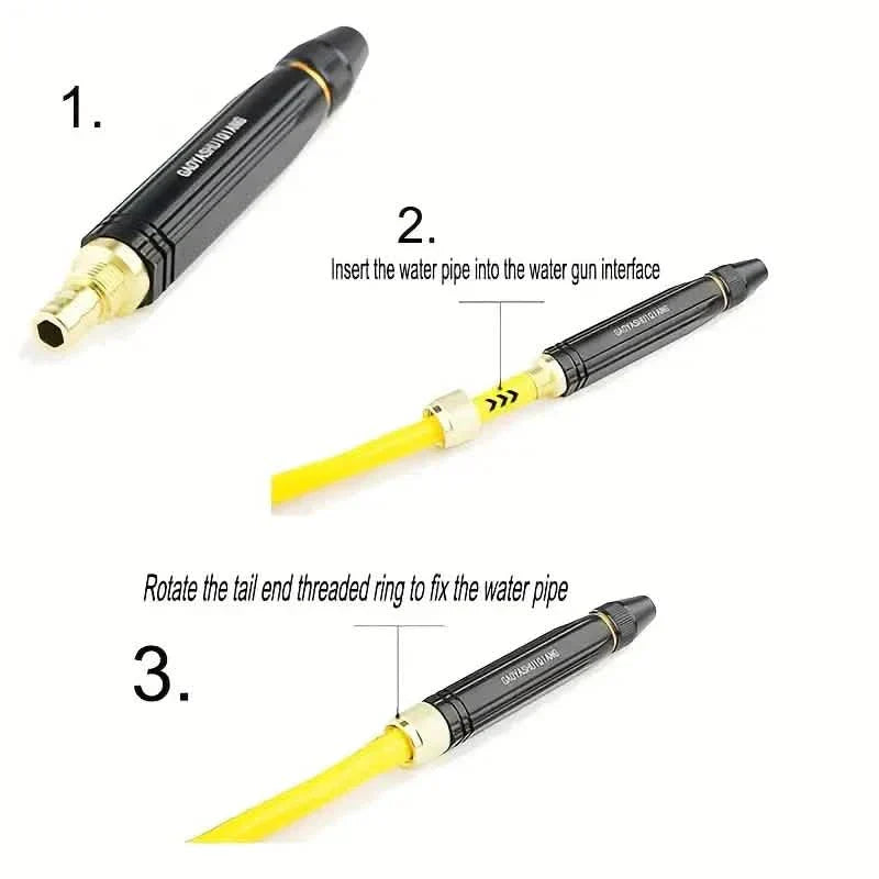 Portable High Pressure Car Wash Gun and Multifunctional Hose Nozzle