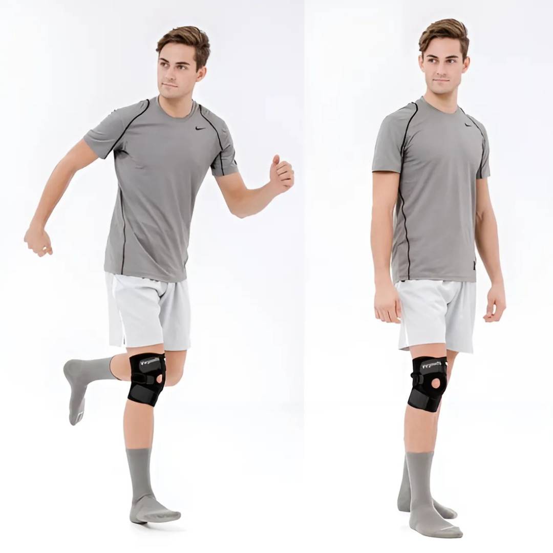 Adjustable Compression Knee Support | Sports Stability Brace & Recovery Sleeve