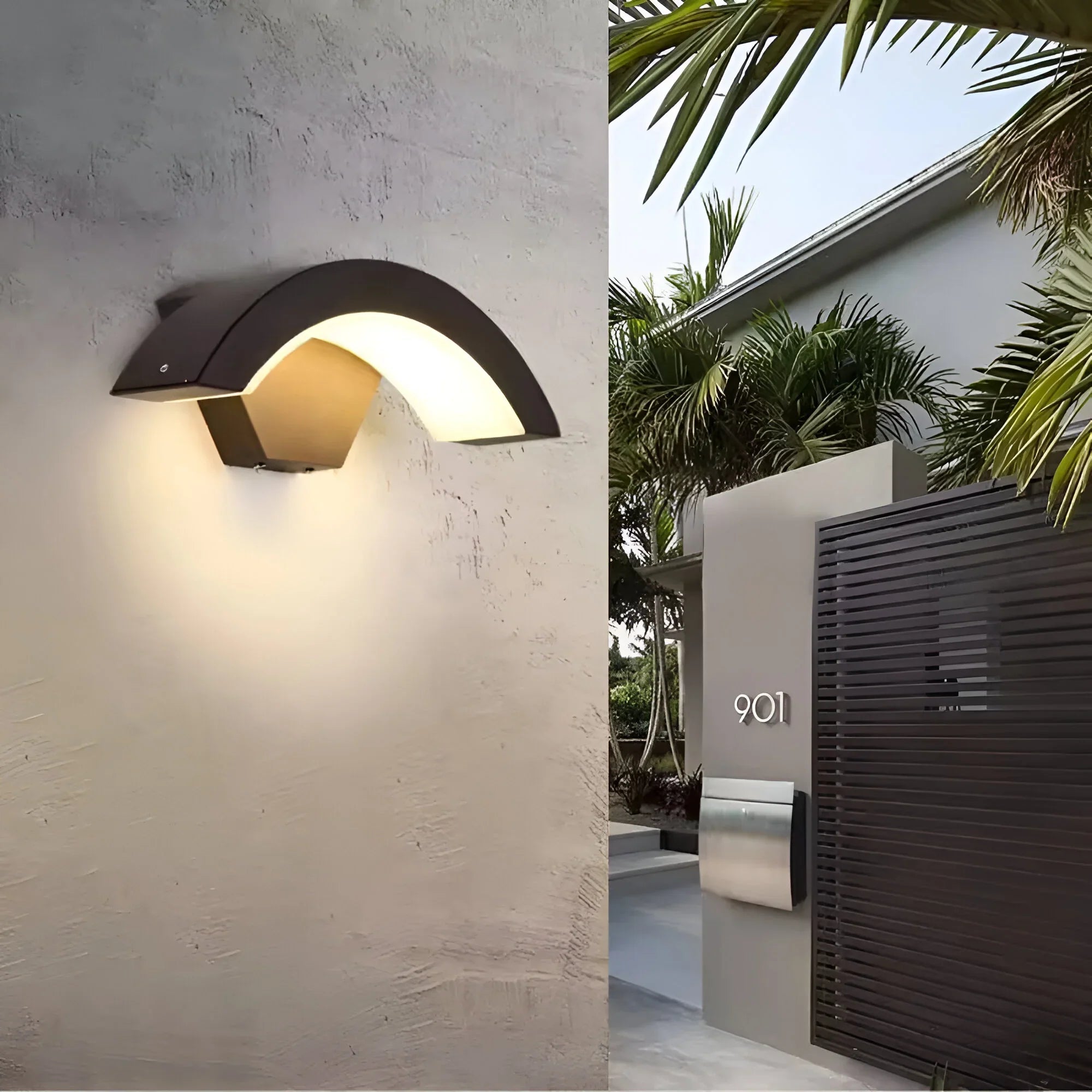 Motion Sensor LED Outdoor Wall Light | Waterproof Security Sconce