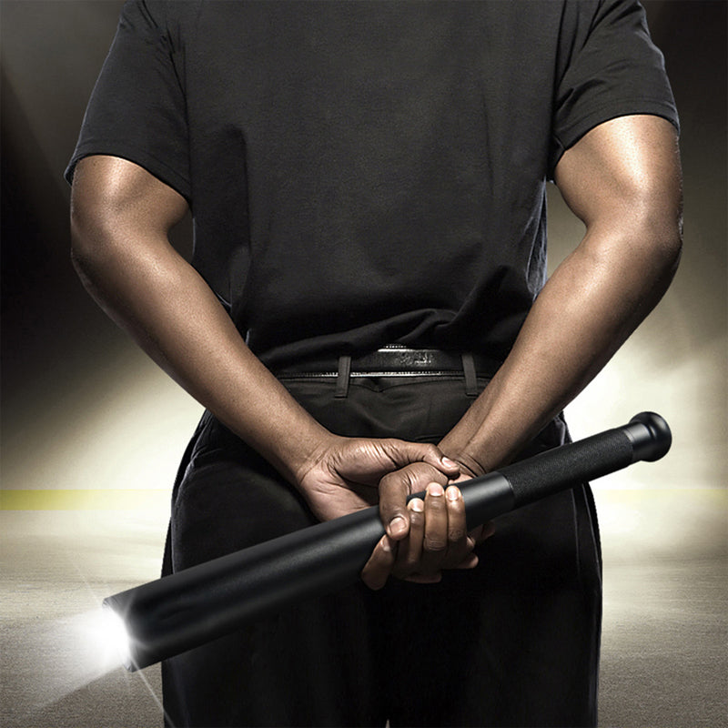 Durable Baseball Bat Shaped LED Flashlight, Tactical Security Light