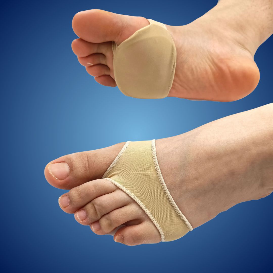 Gel Cushion Metatarsal Pads for Mortons Neuroma and Foot Pain Relief