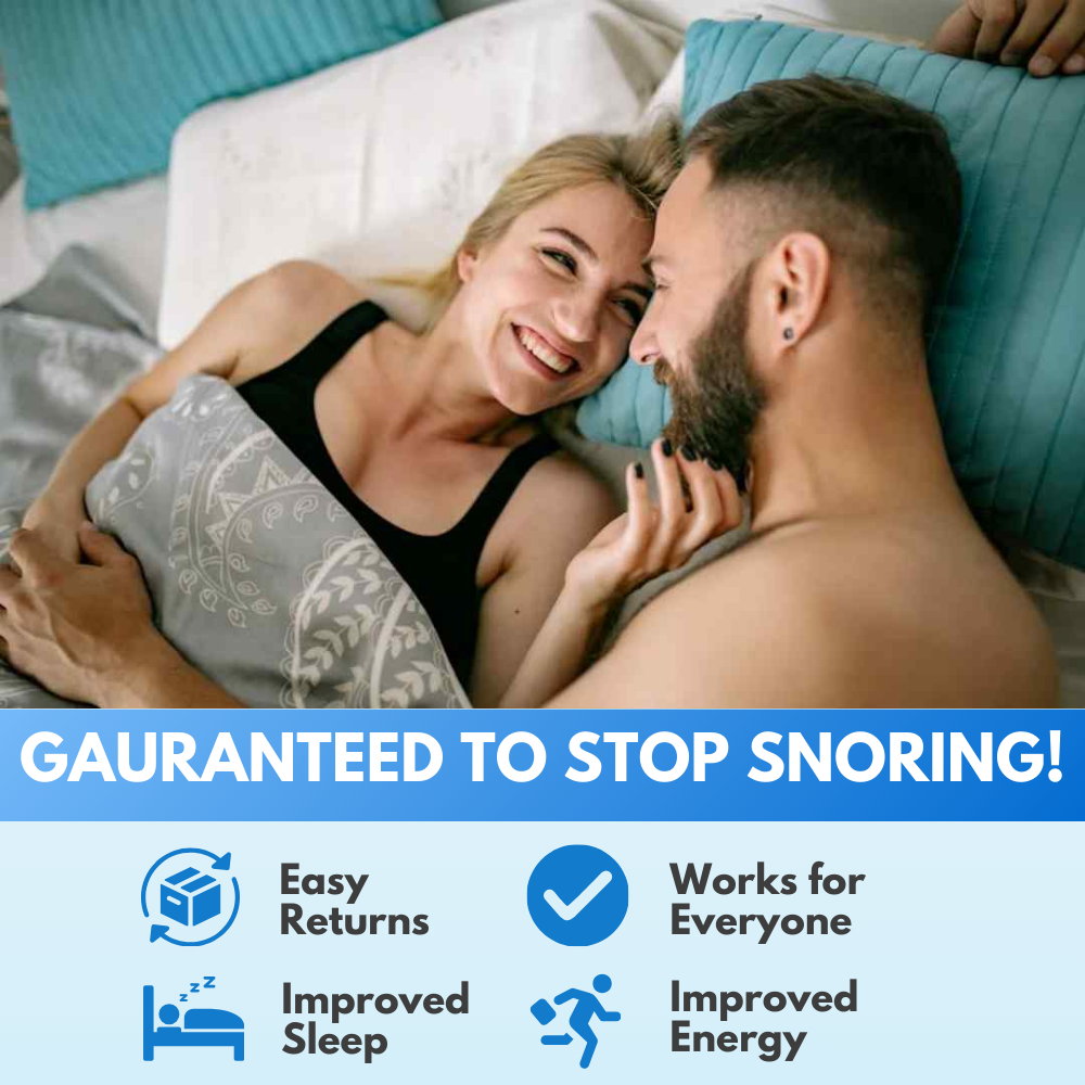 Adjustable Anti-Snoring Mouthpiece for Quiet, Restful Sleep