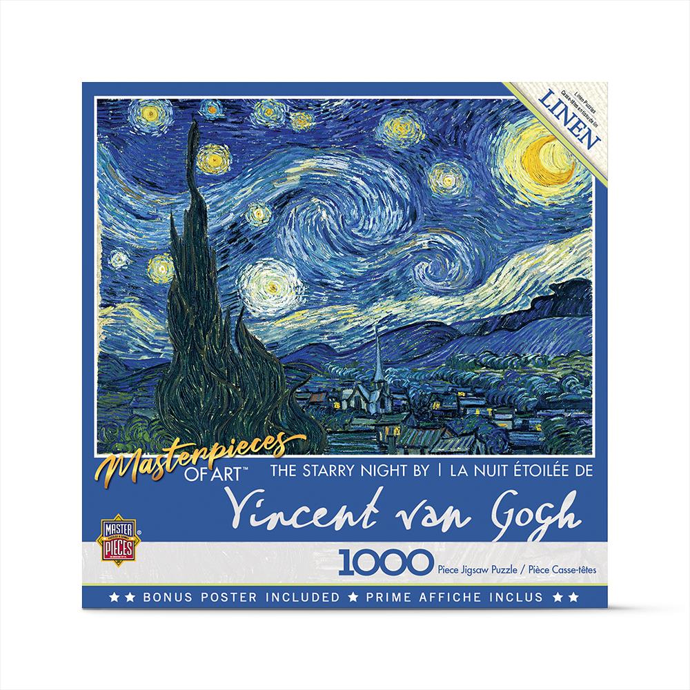 1,000 Piece Starry Night Jigsaw Puzzle, Glare-Free
