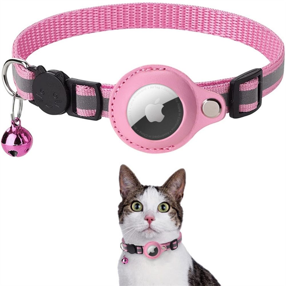 Cat GPS Tracker Collar, Reflective & Quick Release for Night Safety