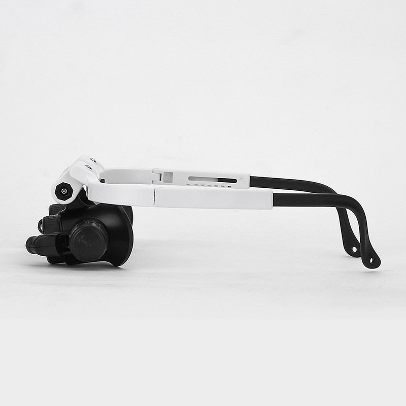 VisionCraft | Professional LED Jeweler Loupe Magnifying Glass with 8x 15x 23x Lenses