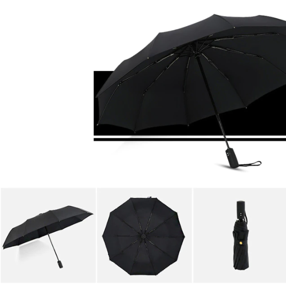 AustinCole | Durable Windproof Compact Umbrella for Heavy Rain and Stormy Weather