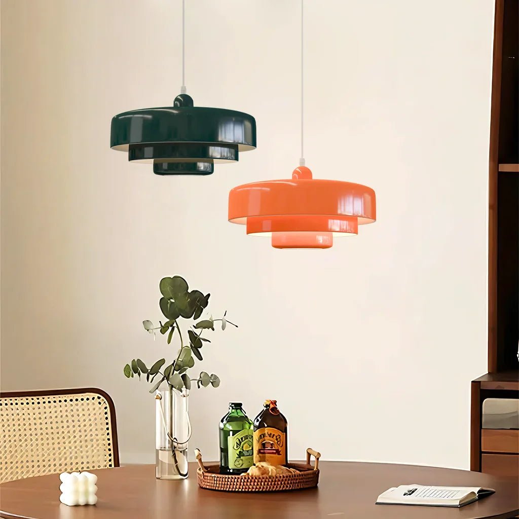 Minimalist Nordic Macaron Pendant Light - Colourful Hanging Ceiling Lamp for Kitchen Islands and Dining