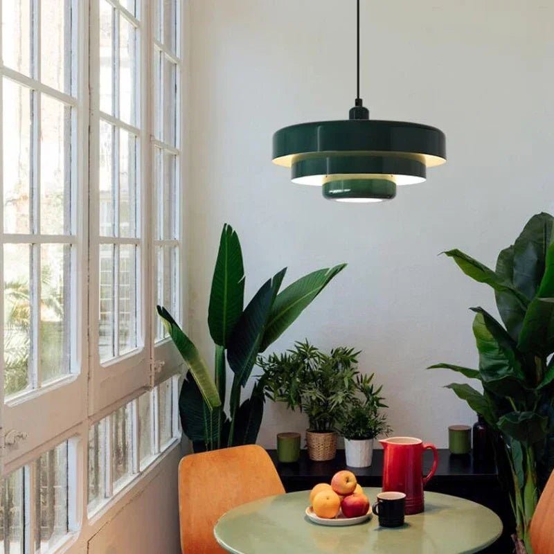 Minimalist Nordic Macaron Pendant Light - Colourful Hanging Ceiling Lamp for Kitchen Islands and Dining