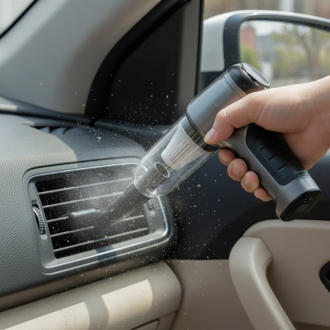 CotoClean | Powerful Handheld Cordless Car Vacuum Cleaner with USB-C Charging