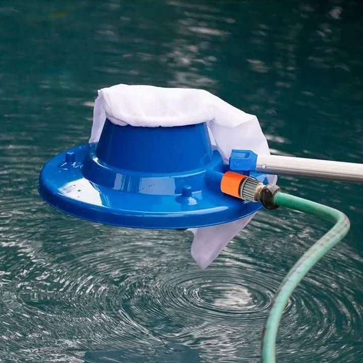 AquaVac Chemical-Free Pool Cleaner with Strong Suction – Easy Leaf & Dirt Vacuum for Pools and Spas