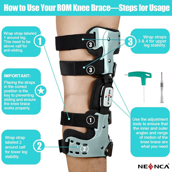 Osteoarthritis (OA) Unloader Knee Brace | Medial & Lateral Support System