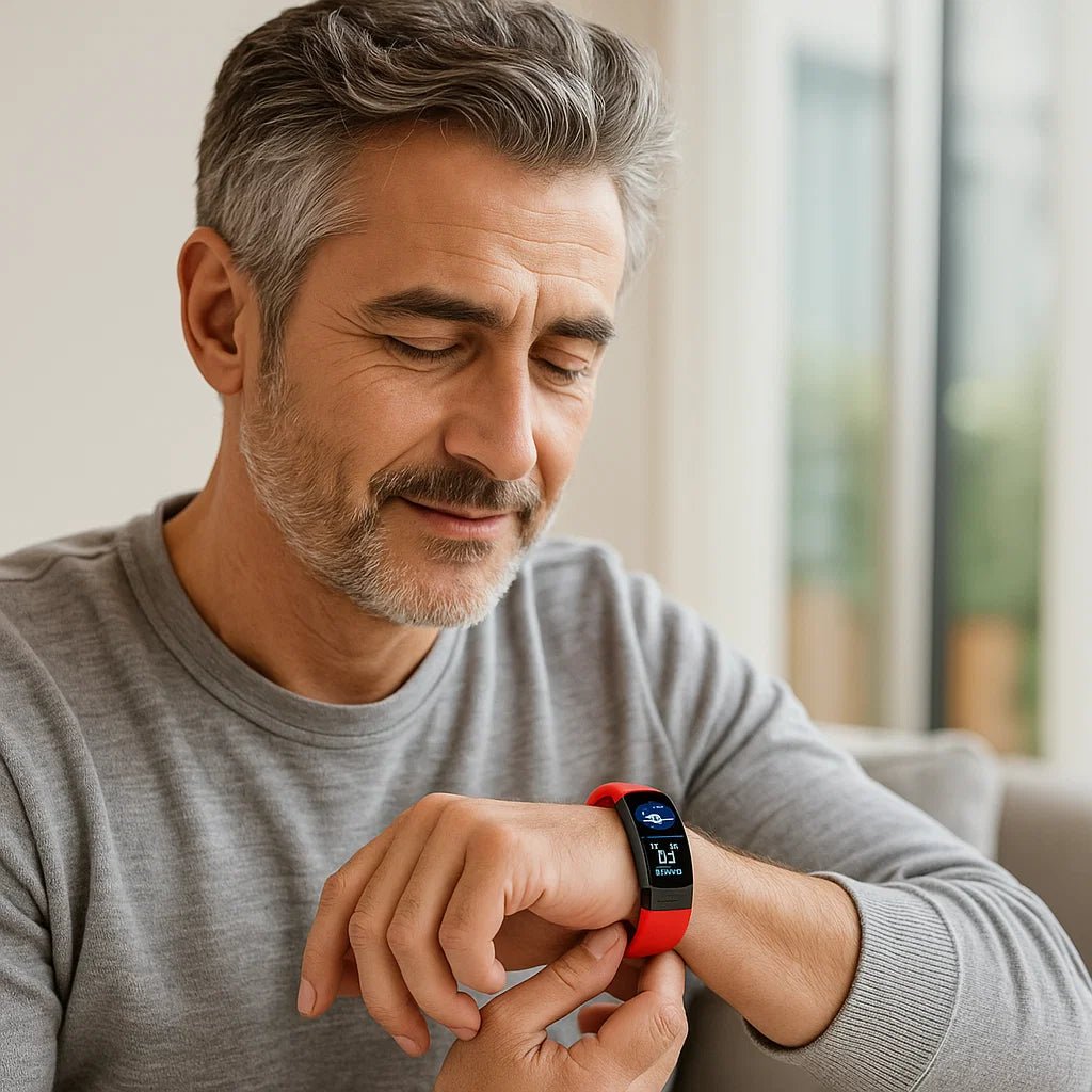 Smart Health Monitoring Watch with ECG and Activity Tracking - Wellness and Fitness Smartwatch for Daily Wear