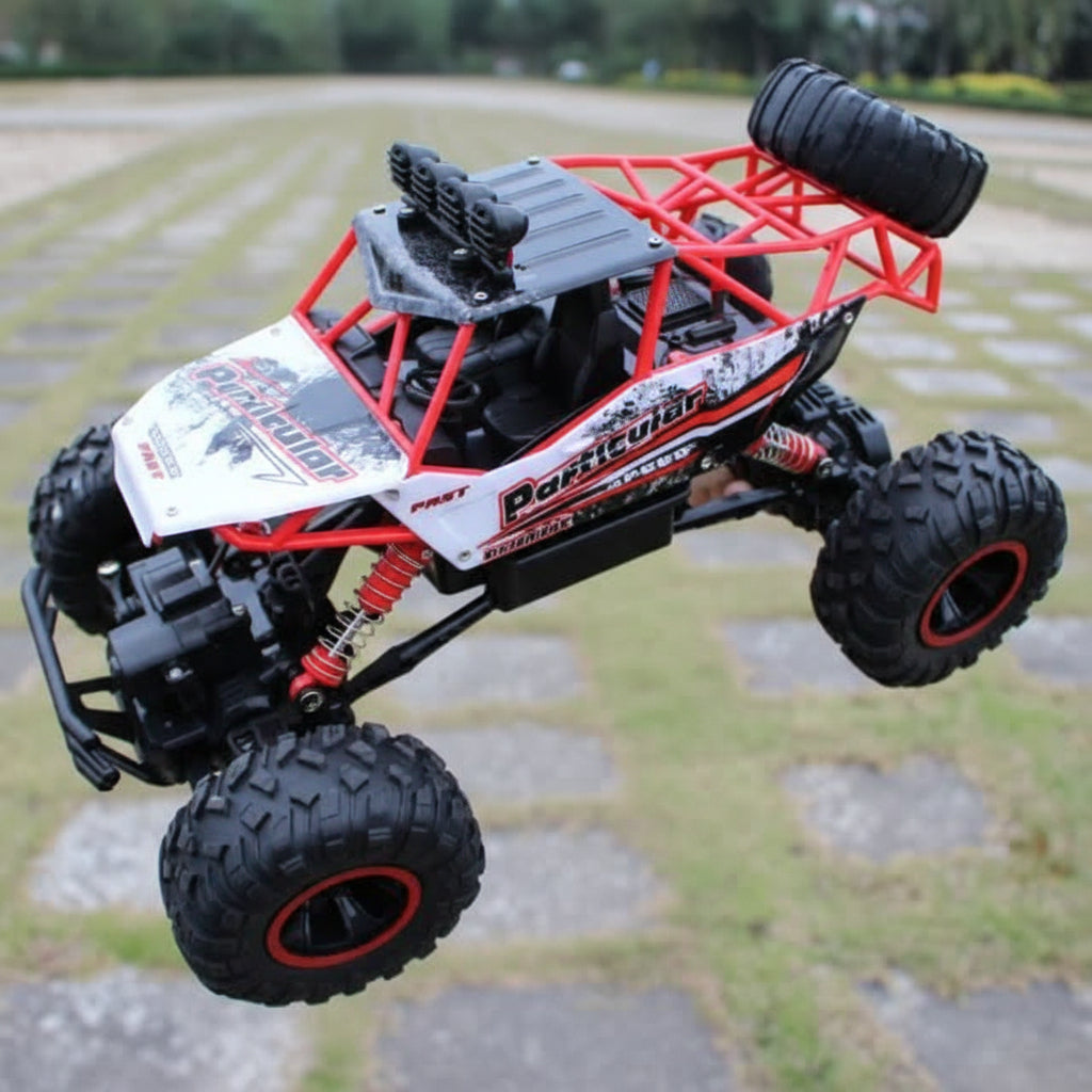 High-Speed 4x4 Remote Control Monster Truck – Shockproof Off-Road RC Car with Big Grip Tires for Kids & Hobbyists