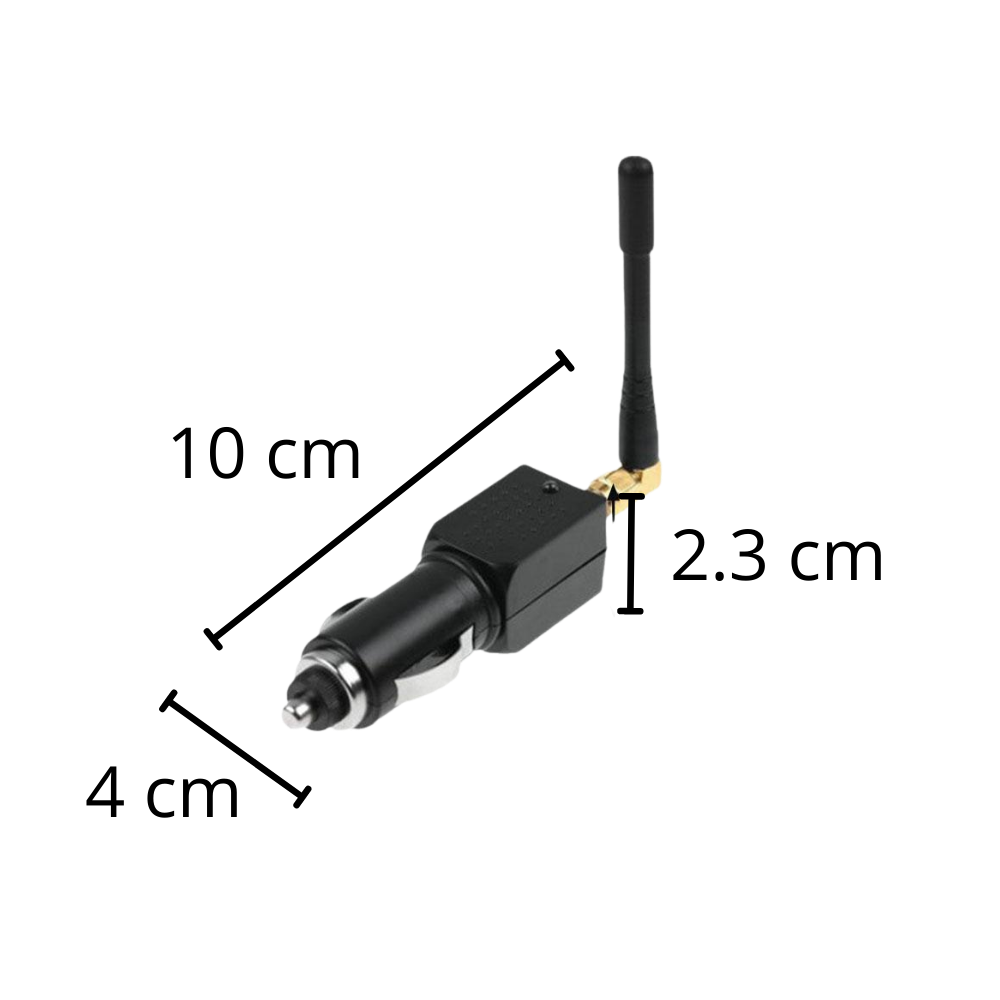 Portable GPS Signal Blocker for Car - 12V Lighter Powered Privacy Device