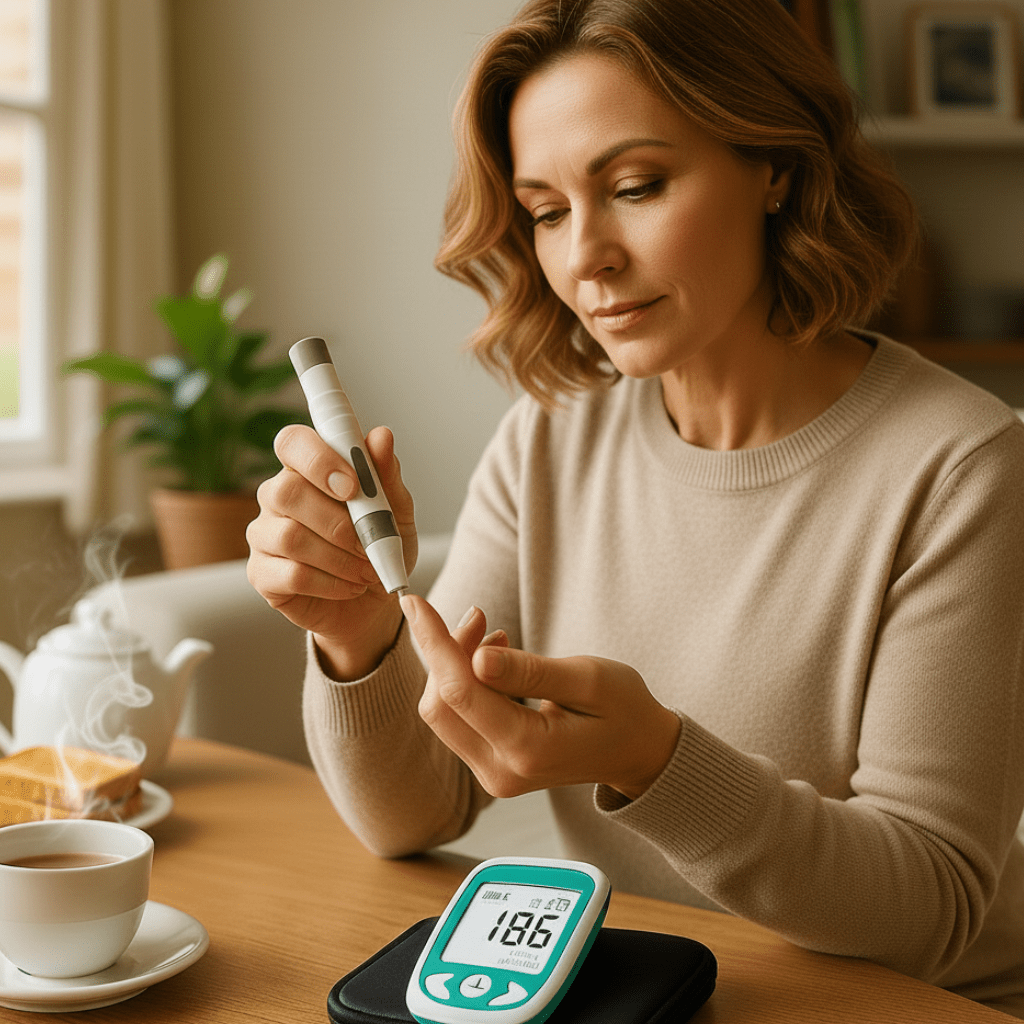 Home Cholesterol Test Kit | Lipid Panel Blood Meter & Analyzer