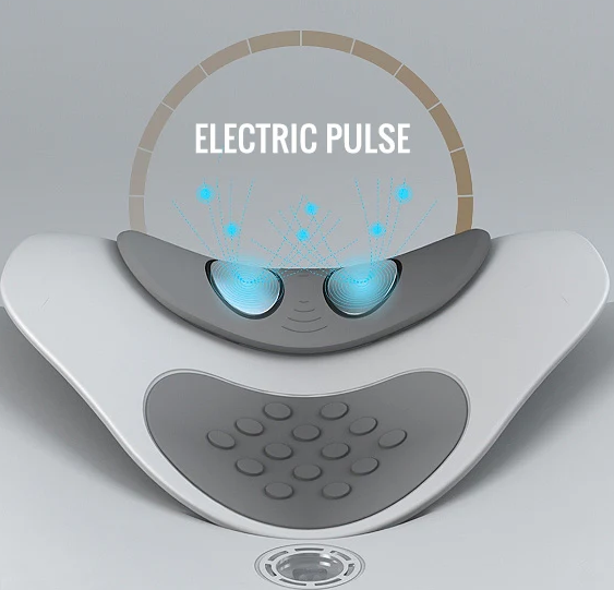 Smart Neck Massager & Cervical Traction | Heated EMS Red Light
