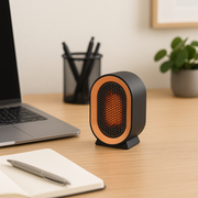 ThermoFlow | Modern Compact Portable Ceramic Heater for Home and Workspace