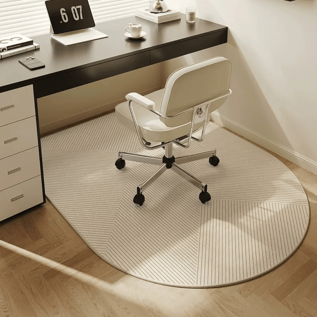 Elegant Premium Office Chair Mat – Protect Carpets and Hard Floors from Scratches, Dents, and Caster Damage While Enhancing Workspace Style