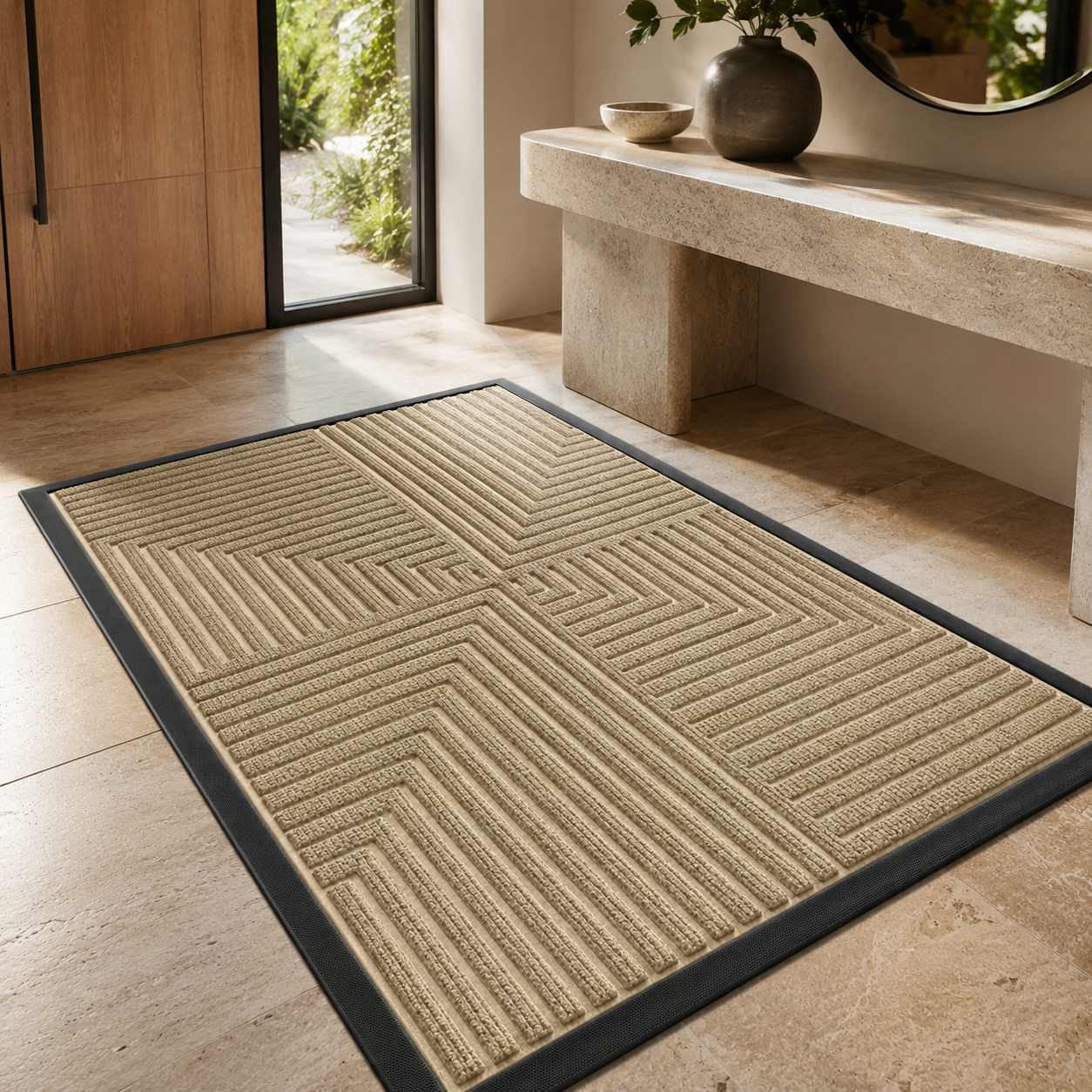 Durable Heavy Duty Door Mat – Indoor Outdoor Use