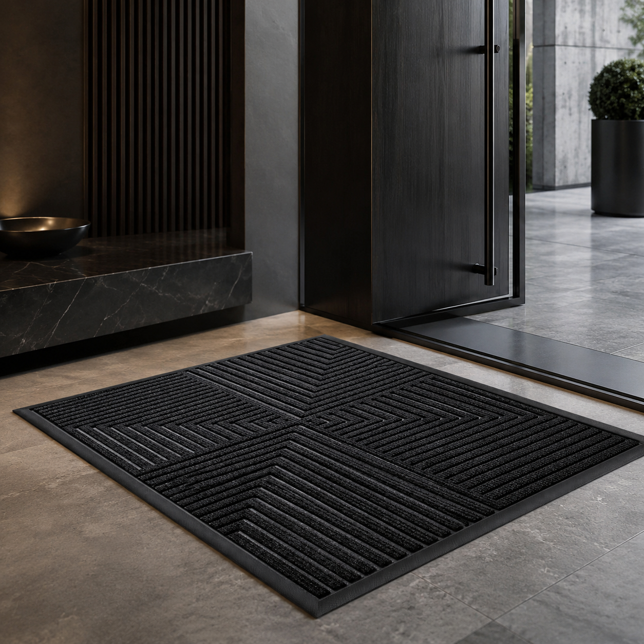 Durable Heavy Duty Door Mat – Indoor Outdoor Use