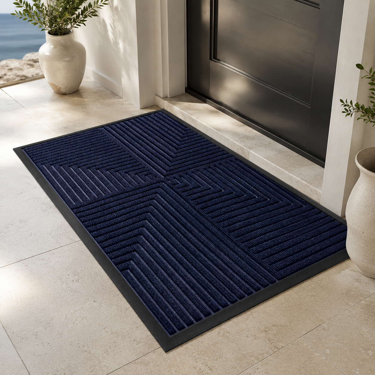 Durable Heavy Duty Door Mat – Indoor Outdoor Use